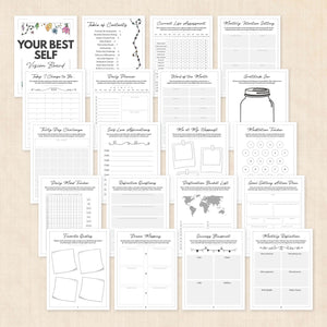 vision board template