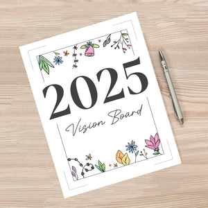 vision board template