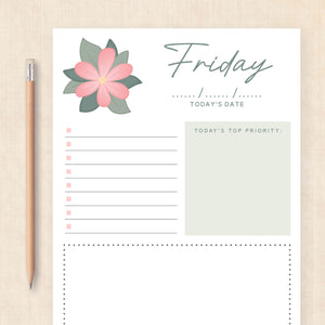 weekly planner PDF