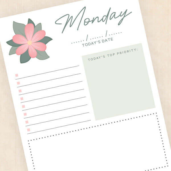 weekly planner PDF