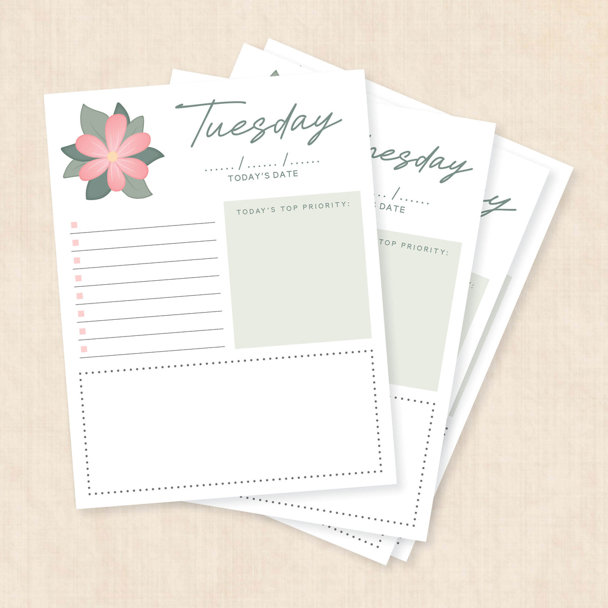 weekly planner PDF