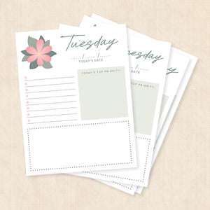 weekly planner PDF