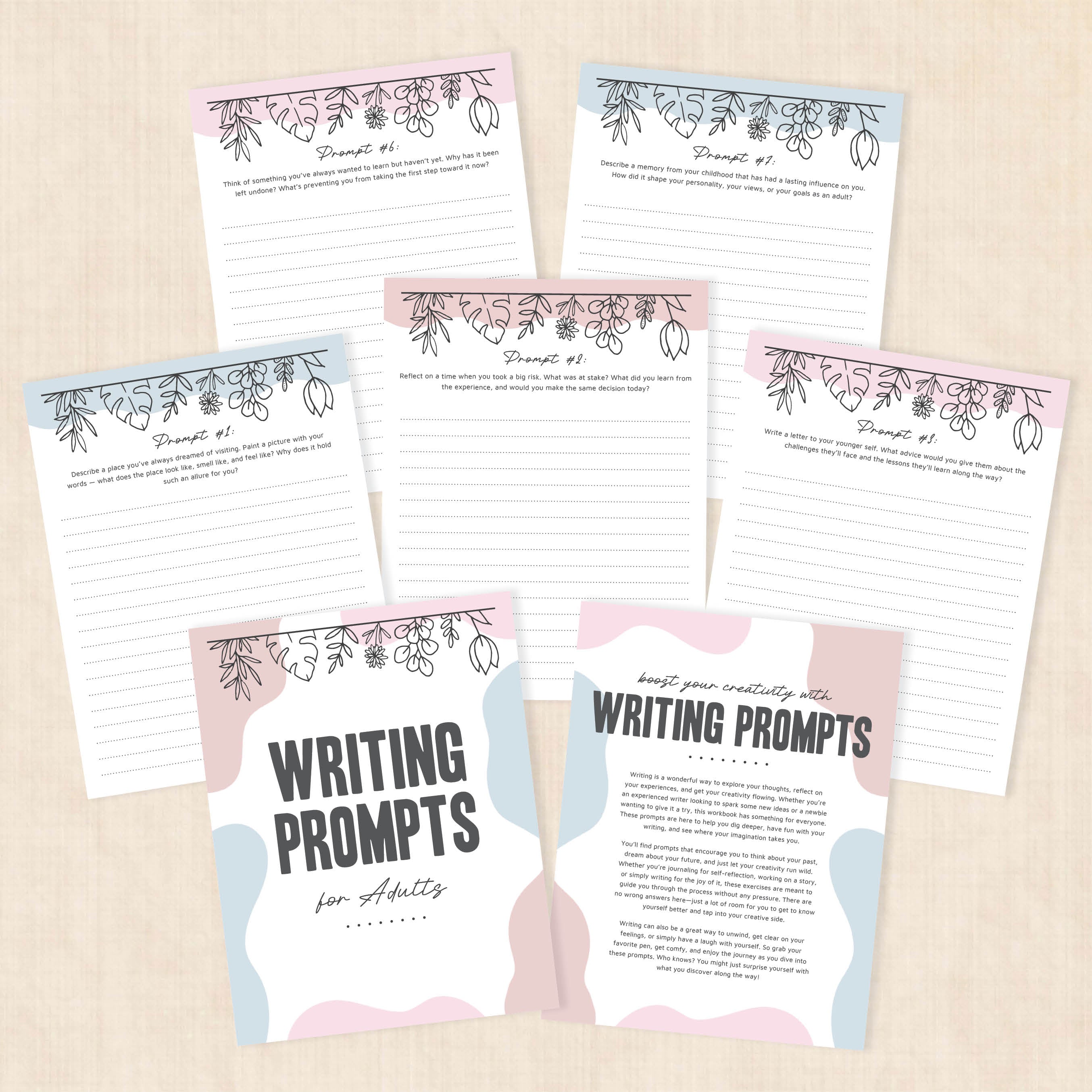 Writing Prompts for Adults