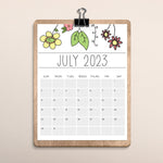 Load image into Gallery viewer, printable july 2023 calendar
