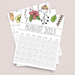 Load image into Gallery viewer, printable august 2023 calendar
