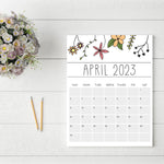 Load image into Gallery viewer, printable april 2023 calendar
