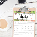 Load image into Gallery viewer, july 2023 printable calendar
