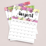 Load image into Gallery viewer, august 2023 printable calendar
