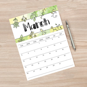 march 2023 printable calendar