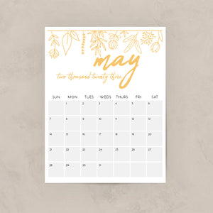 may 2023 printable calendar