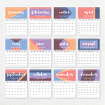 Load image into Gallery viewer, 2023 printable calendar
