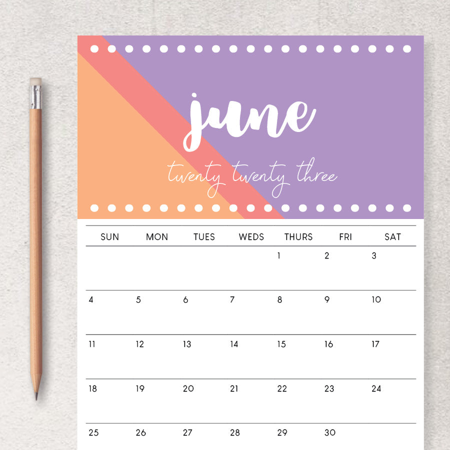 june 2023 printable calendar