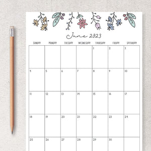 Printable 2023 Calendar