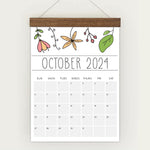 Load image into Gallery viewer, Printable 2024 Calendar
