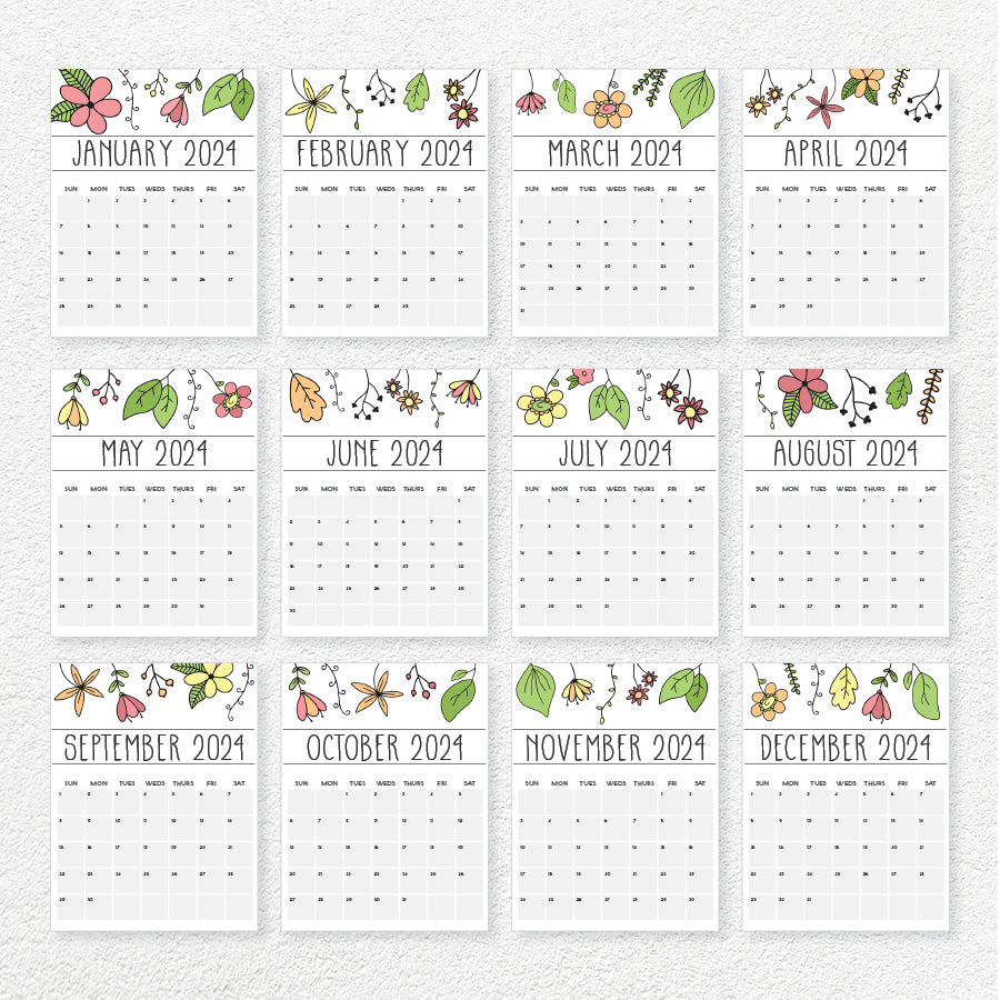 Printable 2024 Calendar