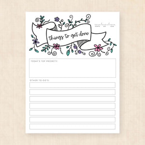cute printable planner