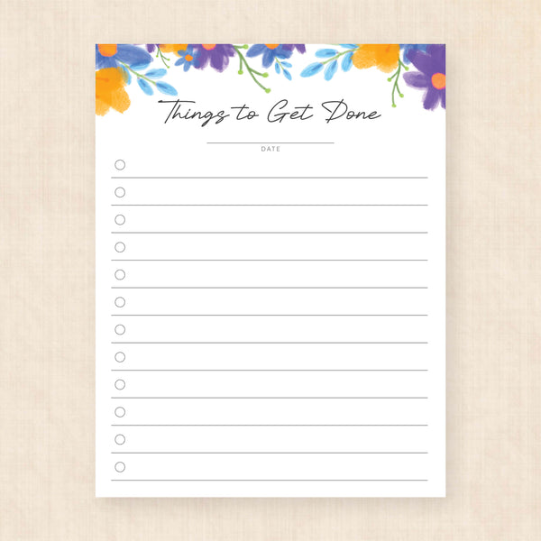 cute to do list