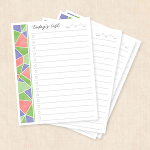 daily checklist
