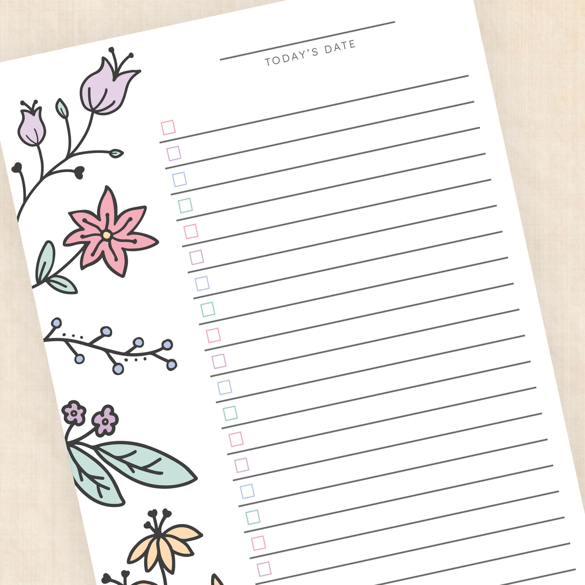 daily checklist