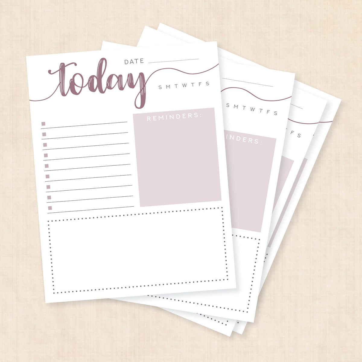daily planner template