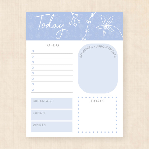 daily planner template