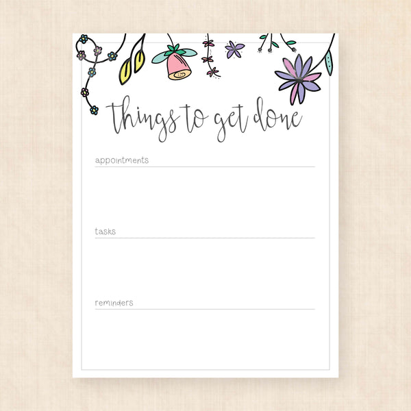 daily priority planner