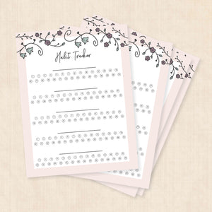 habit tracker printable