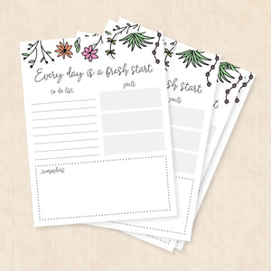 morning checklist