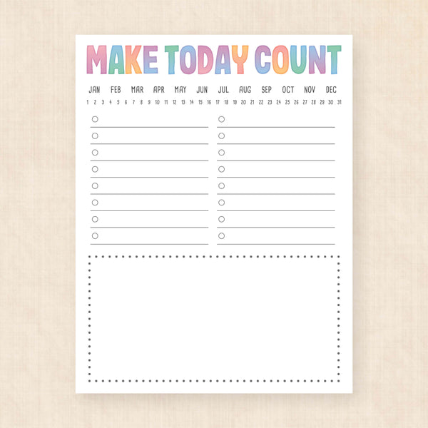 morning routine checklist