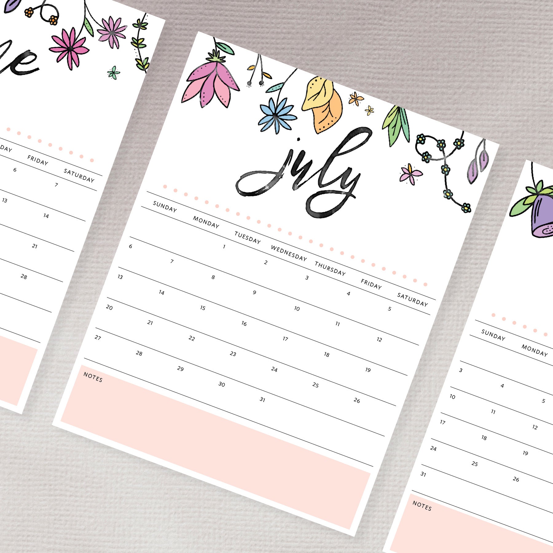 printable calendar