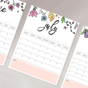 printable calendar