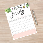 Load image into Gallery viewer, printable calendar
