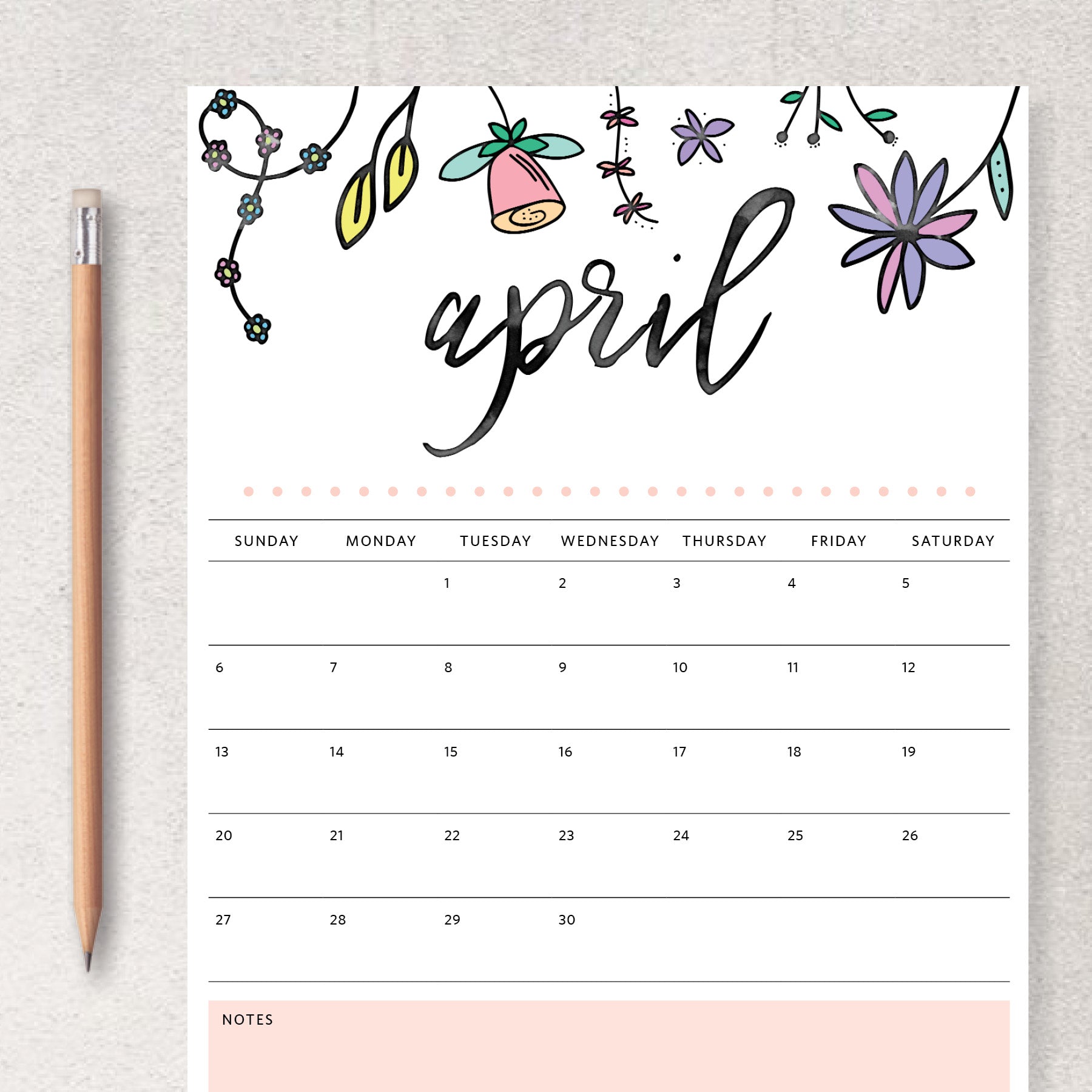 printable calendar