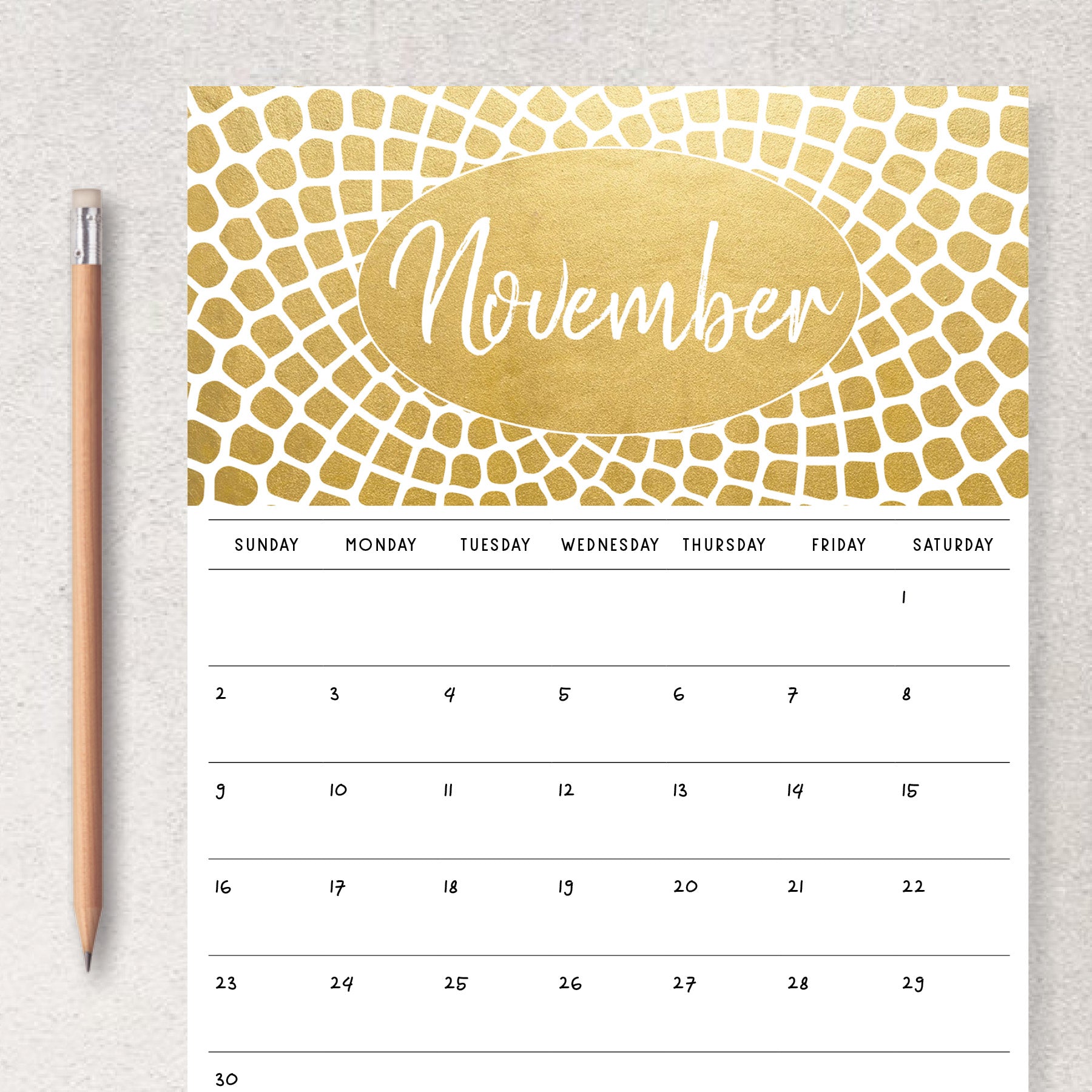 printable calendar