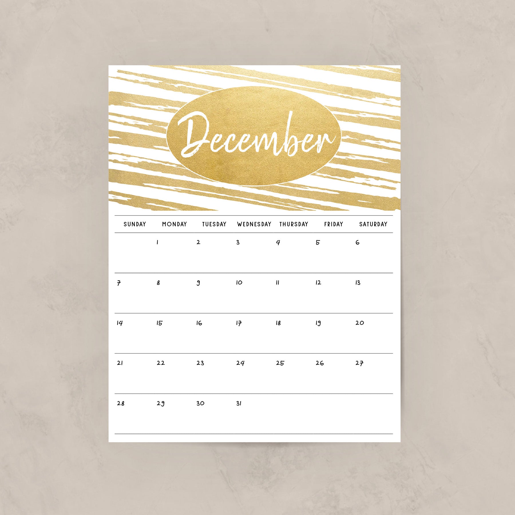 printable calendar