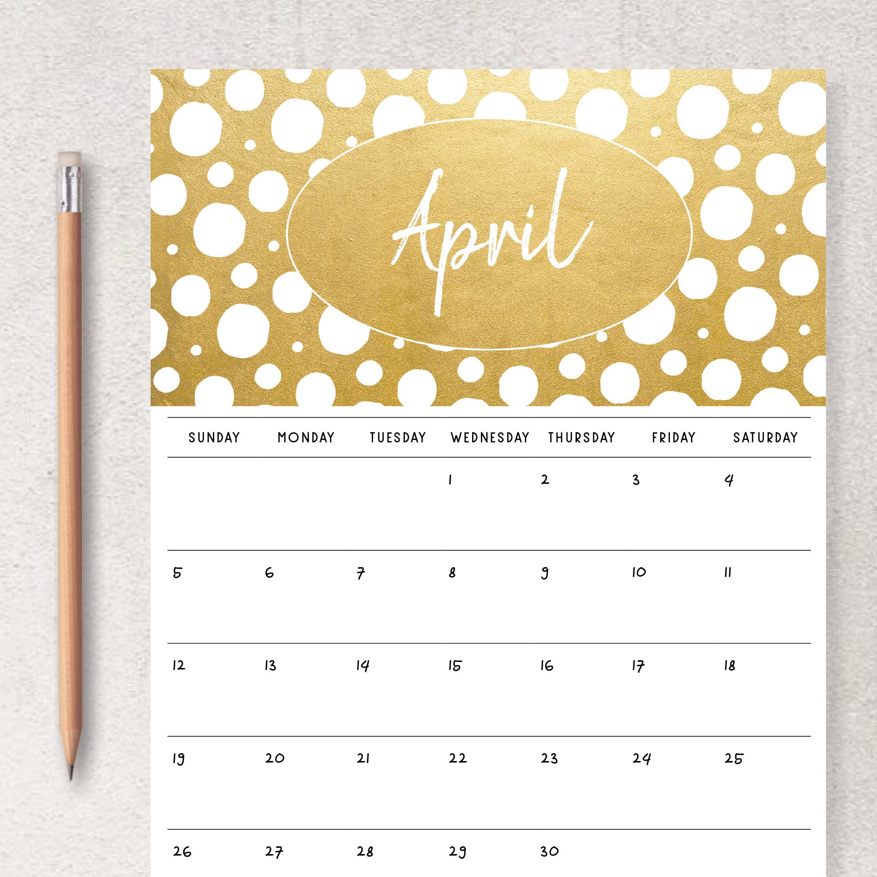 printable calendar