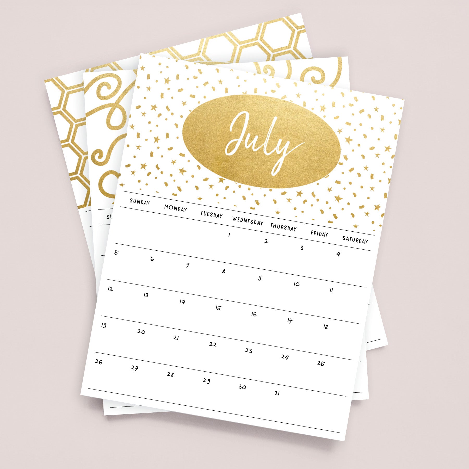 printable calendar