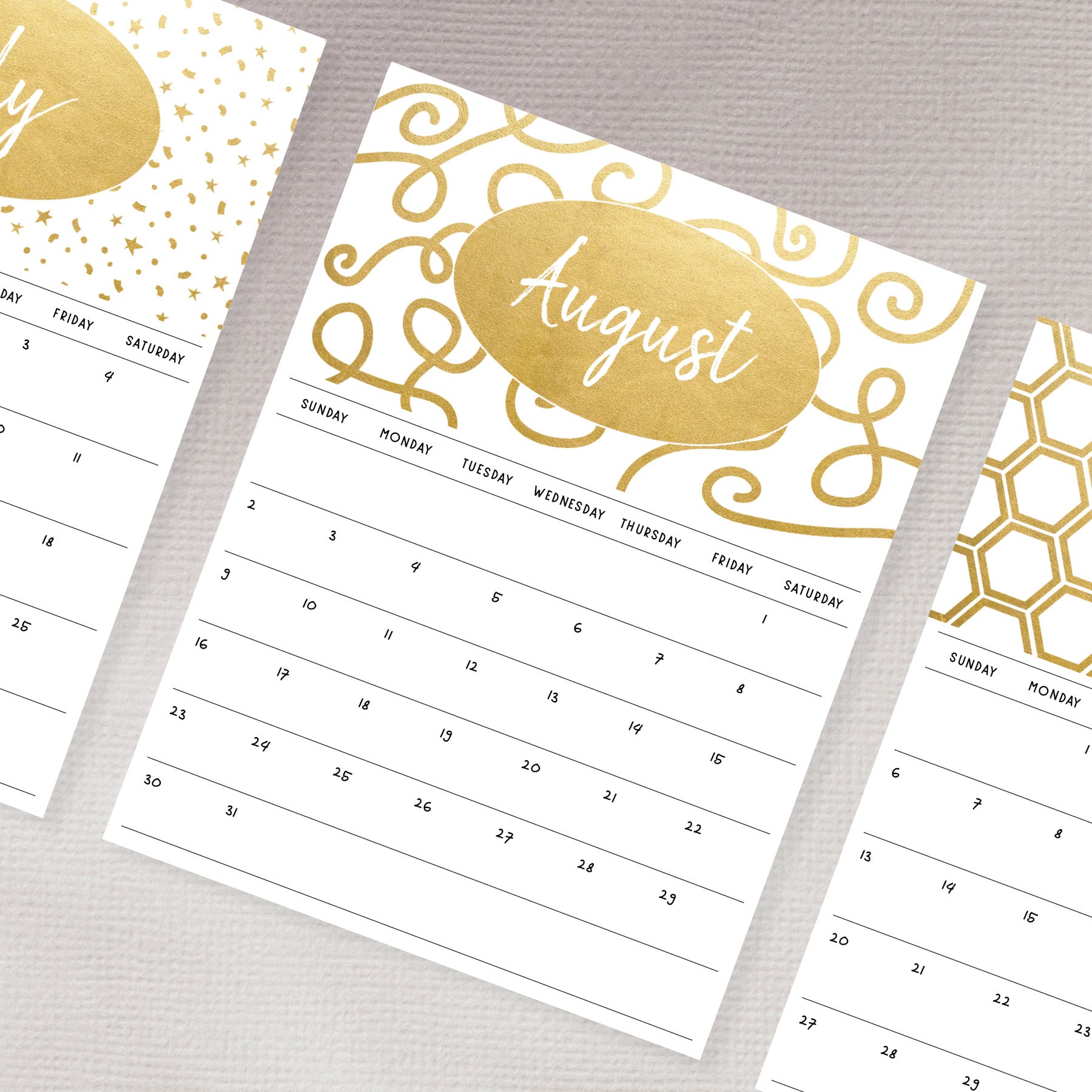 printable calendar