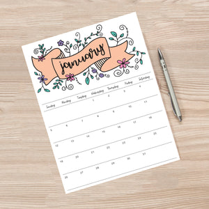 Printable Calendar