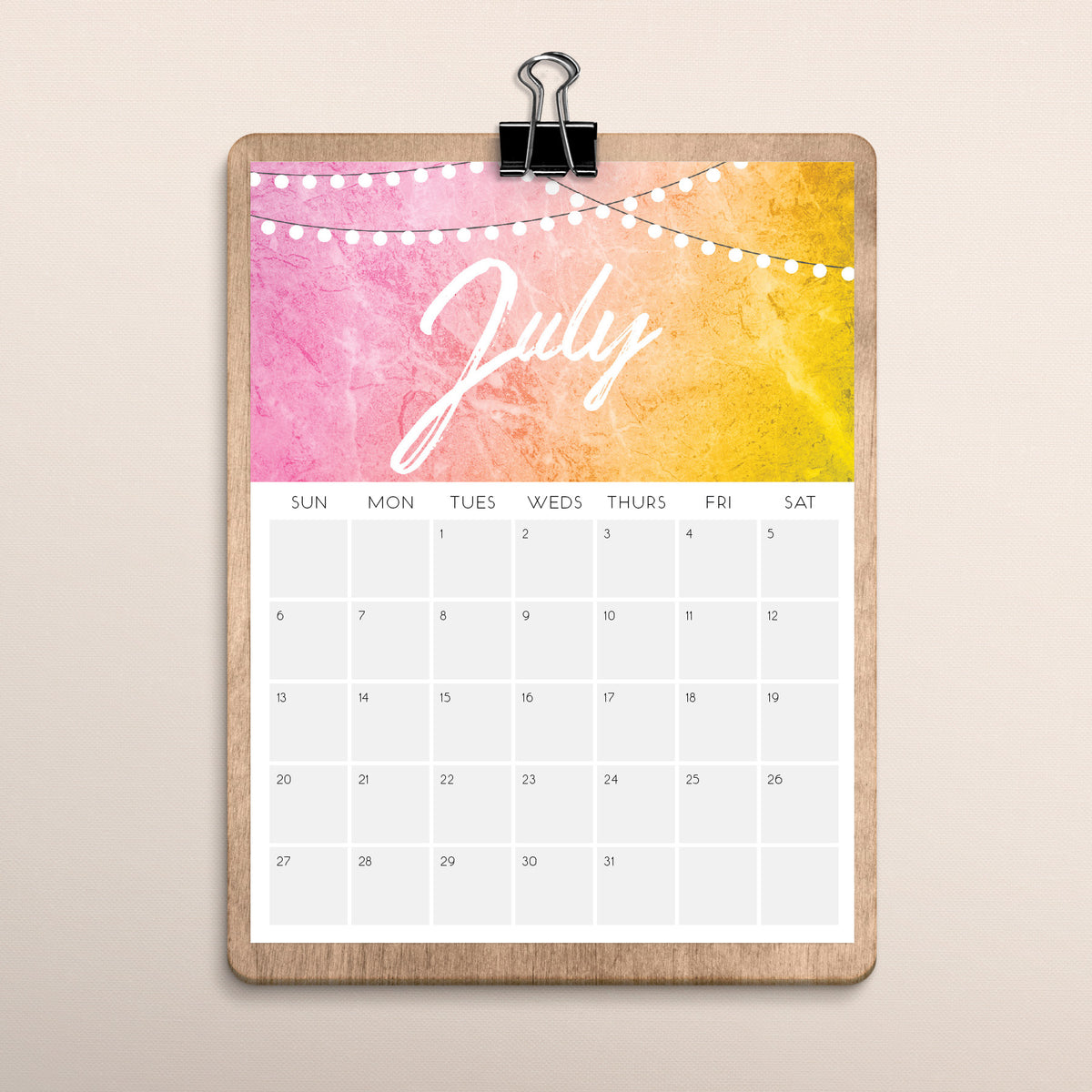 Printable Calendar