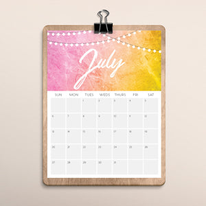 Printable Calendar