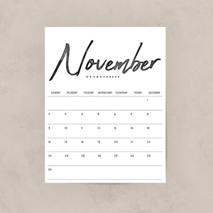 Printable Calendar