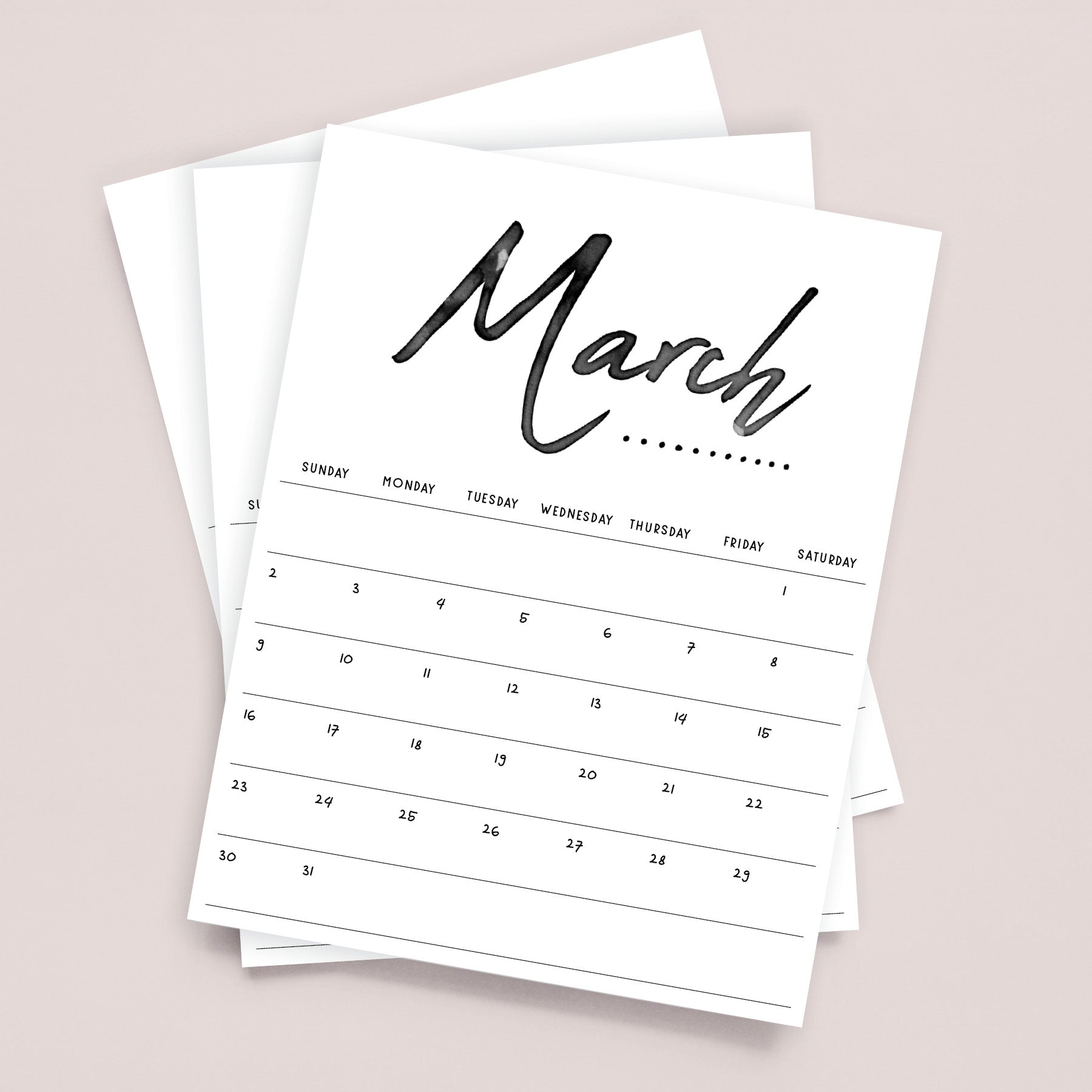 Printable Calendar