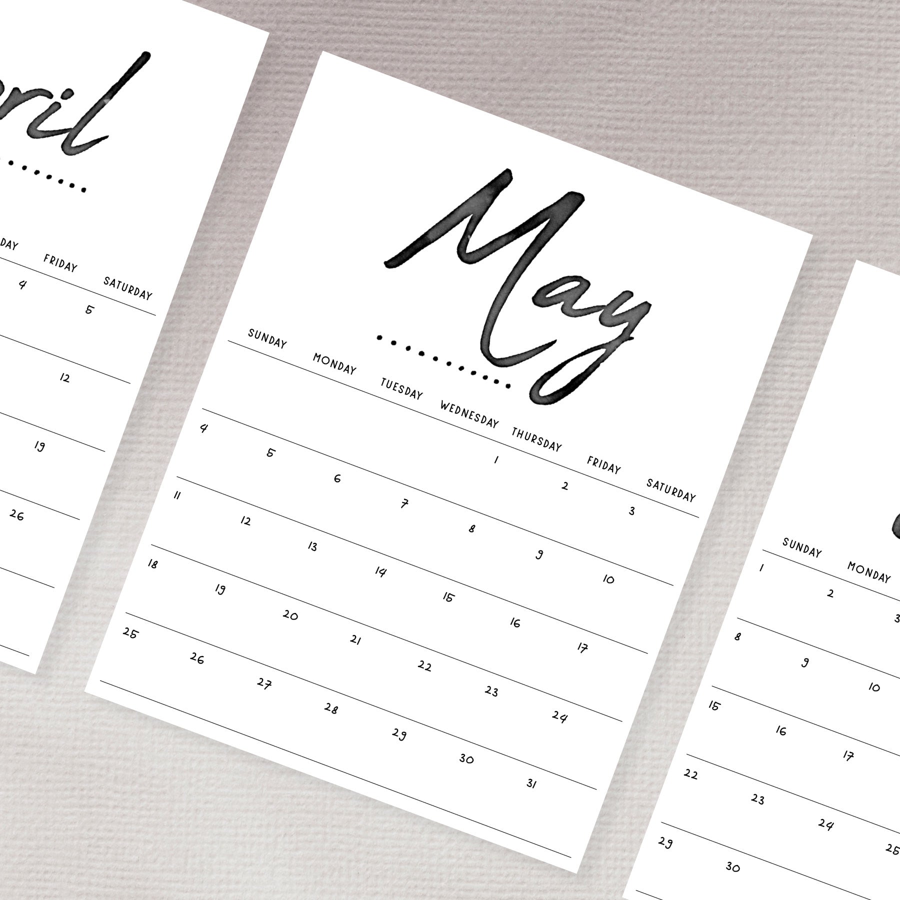 Printable Calendar