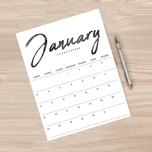 Printable Calendar