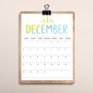Printable Calendar
