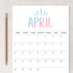 Load image into Gallery viewer, Printable Calendar
