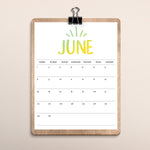Load image into Gallery viewer, Printable Calendar
