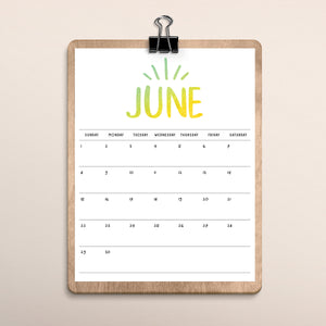 Printable Calendar