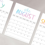 Load image into Gallery viewer, Printable Calendar
